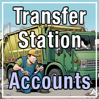 Transfer Station Account Button